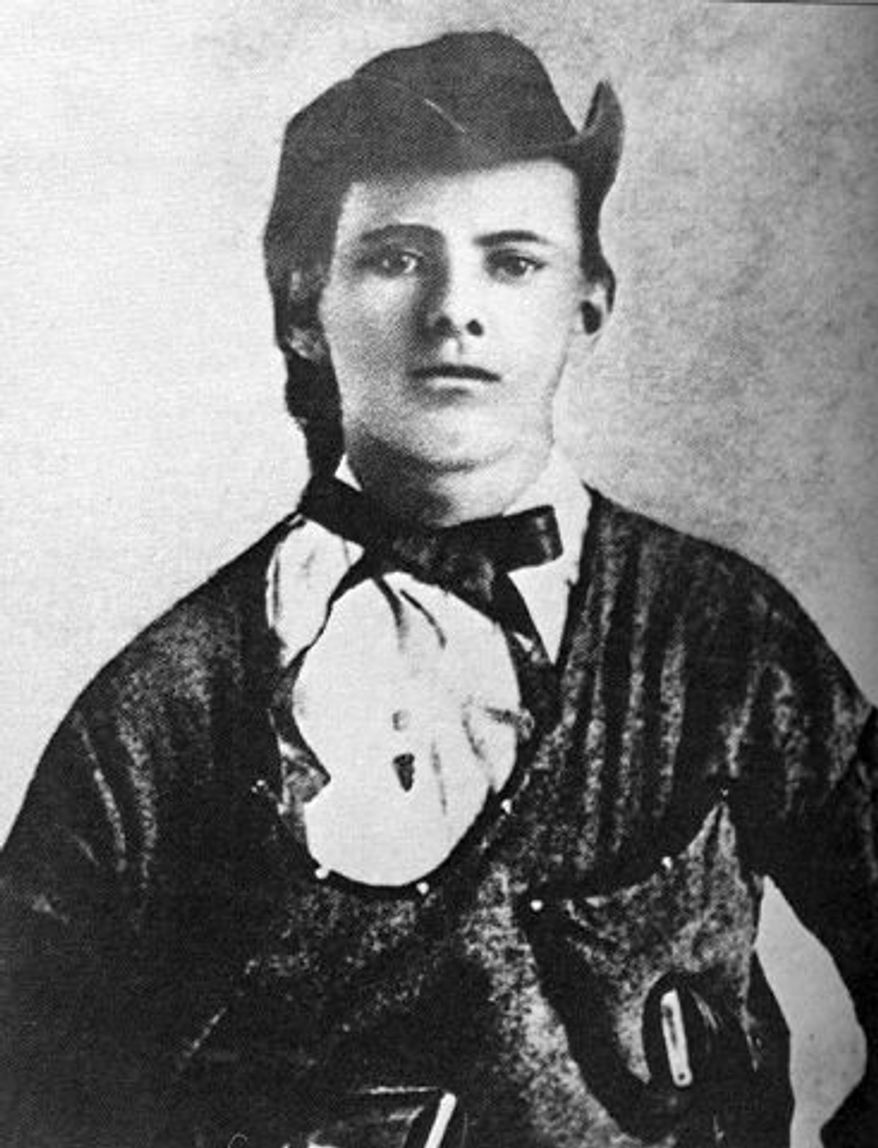 ** FILE ** Jesse James and others tried to rob a bank in Northfield, Minn., in 1876. Adelbert Ames was among the locals who assembled to drive off the robbers. (Historical Society of Missouri)