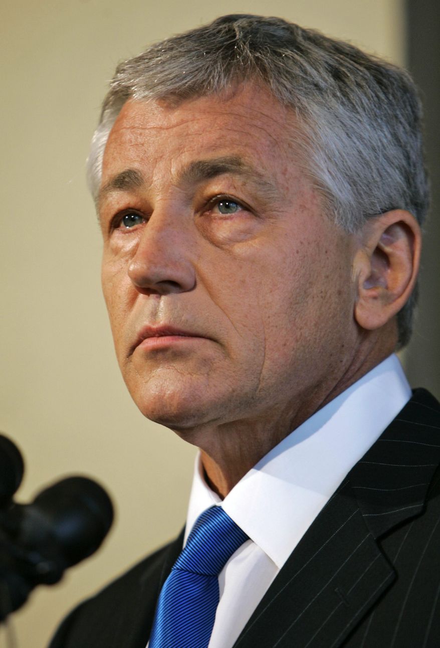 Former Sen. Chuck Hagel