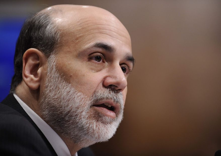 **FILE** Federal Reserve Chairman Ben Bernanke (Associated Press)