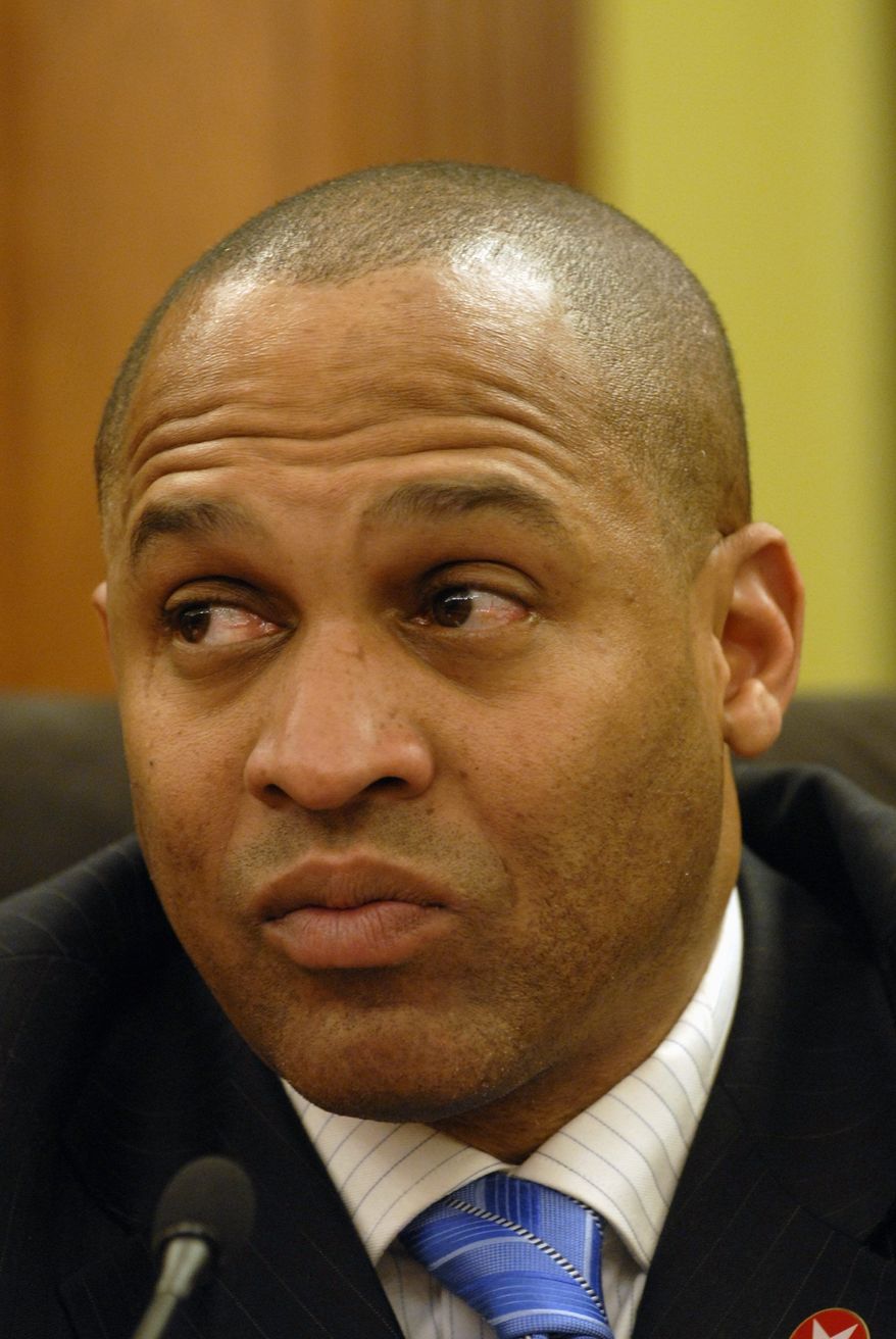 **FILE** D.C. Council member Harry Thomas Jr., Ward 5 Democrat (The Washington Times)