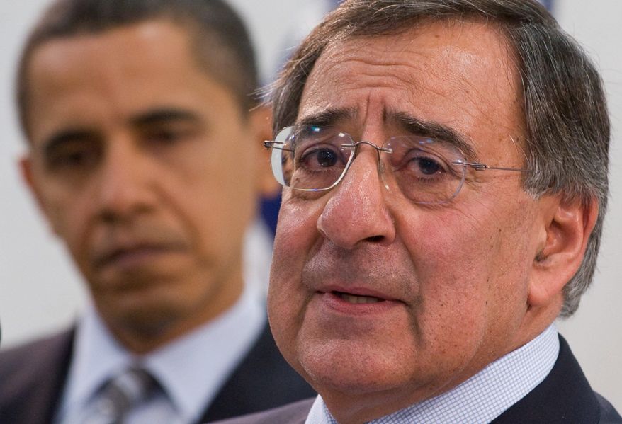 **FILE** Leon Panetta (right), director of the Central Intelligence Agency, and President Obama (Agence France-Presse/Getty Images)