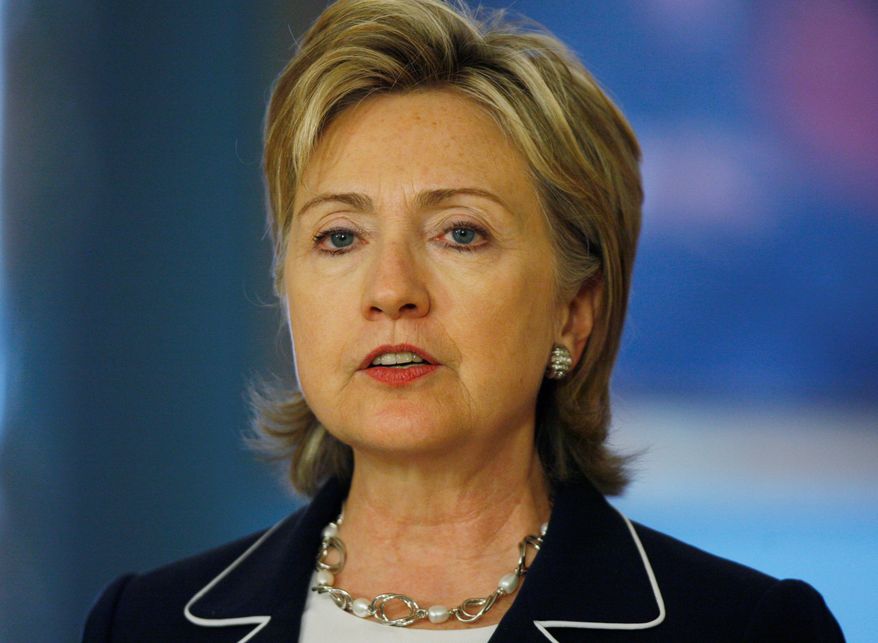 **FILE** Secretary of State Hillary Rodham Clinton (Associated Press)