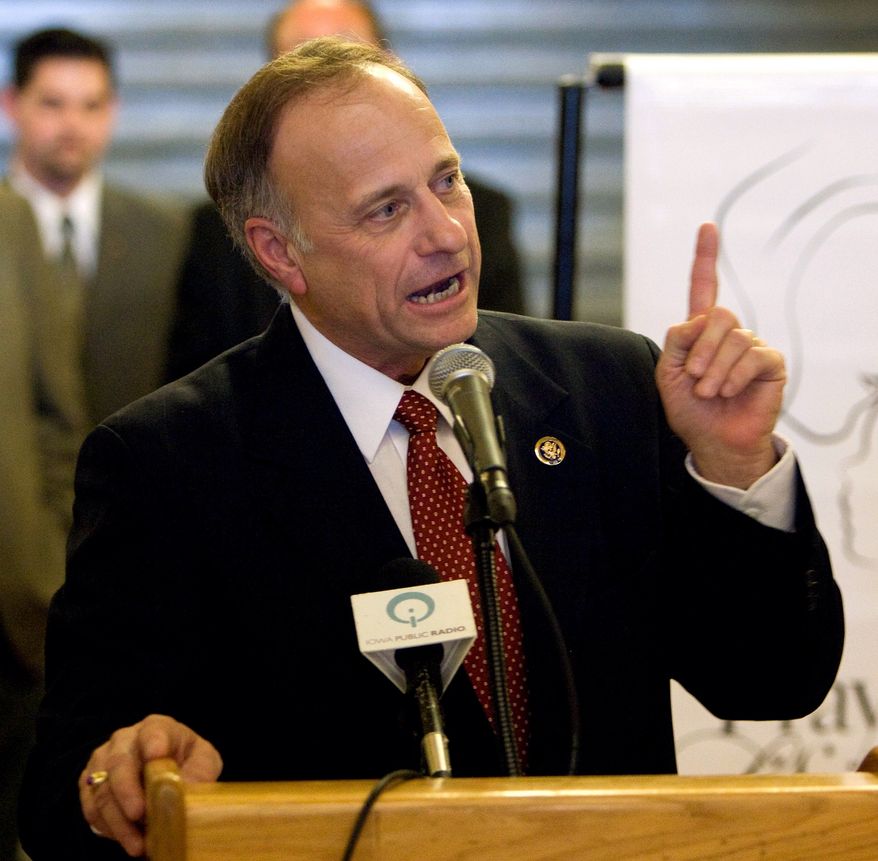 **FILE** Rep. Steve King (Associated Press)