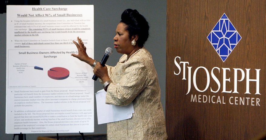 Rep. Sheila Jackson Lee, Texas Democrat (Associated Press)