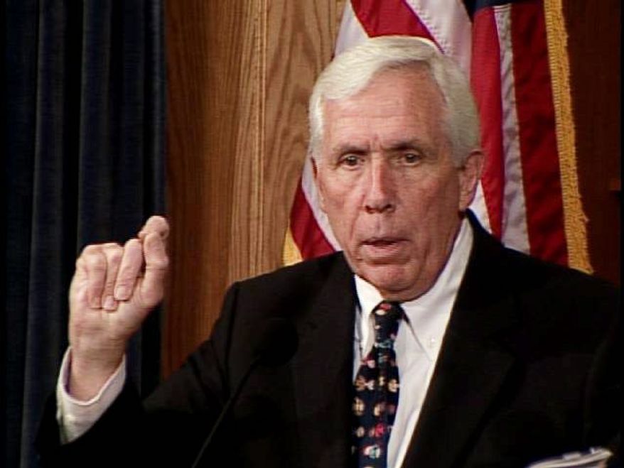 ASSOCIATED PRESS
Rep. Frank R. Wolf filed a "resolution of inquiry" to compel answers about the dismissal of a voter-intimidation complaint by the Justice Department.