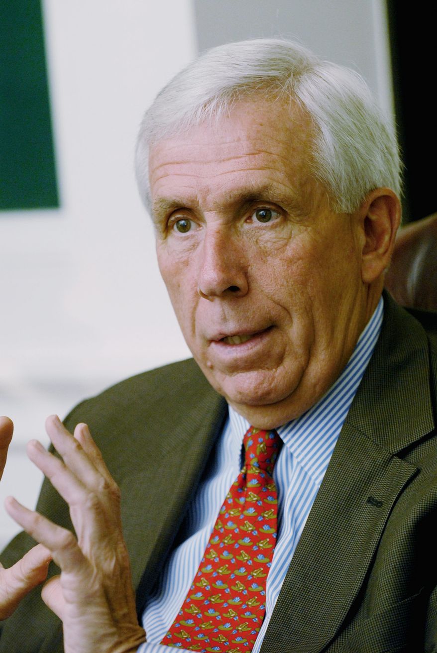 Rep. Frank R. Wolf, Virginia Republican, wants Attorney General Eric H. Holder Jr. to provide Congress with "all information" on the New Black Panther Party case. (J.M. Eddins Jr./The Washington Times)
