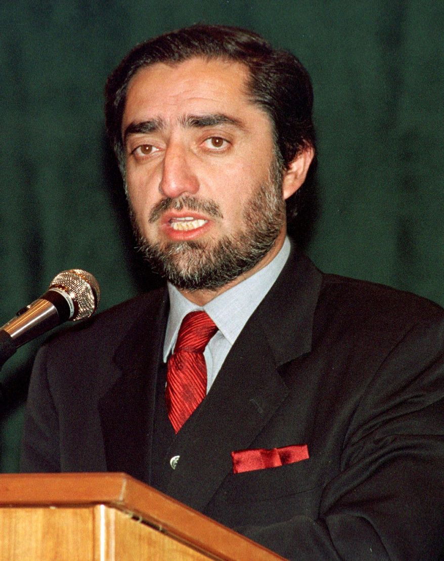 **FILE** Former Afghan presidential candidate Abdullah Abdullah (Associated Press)