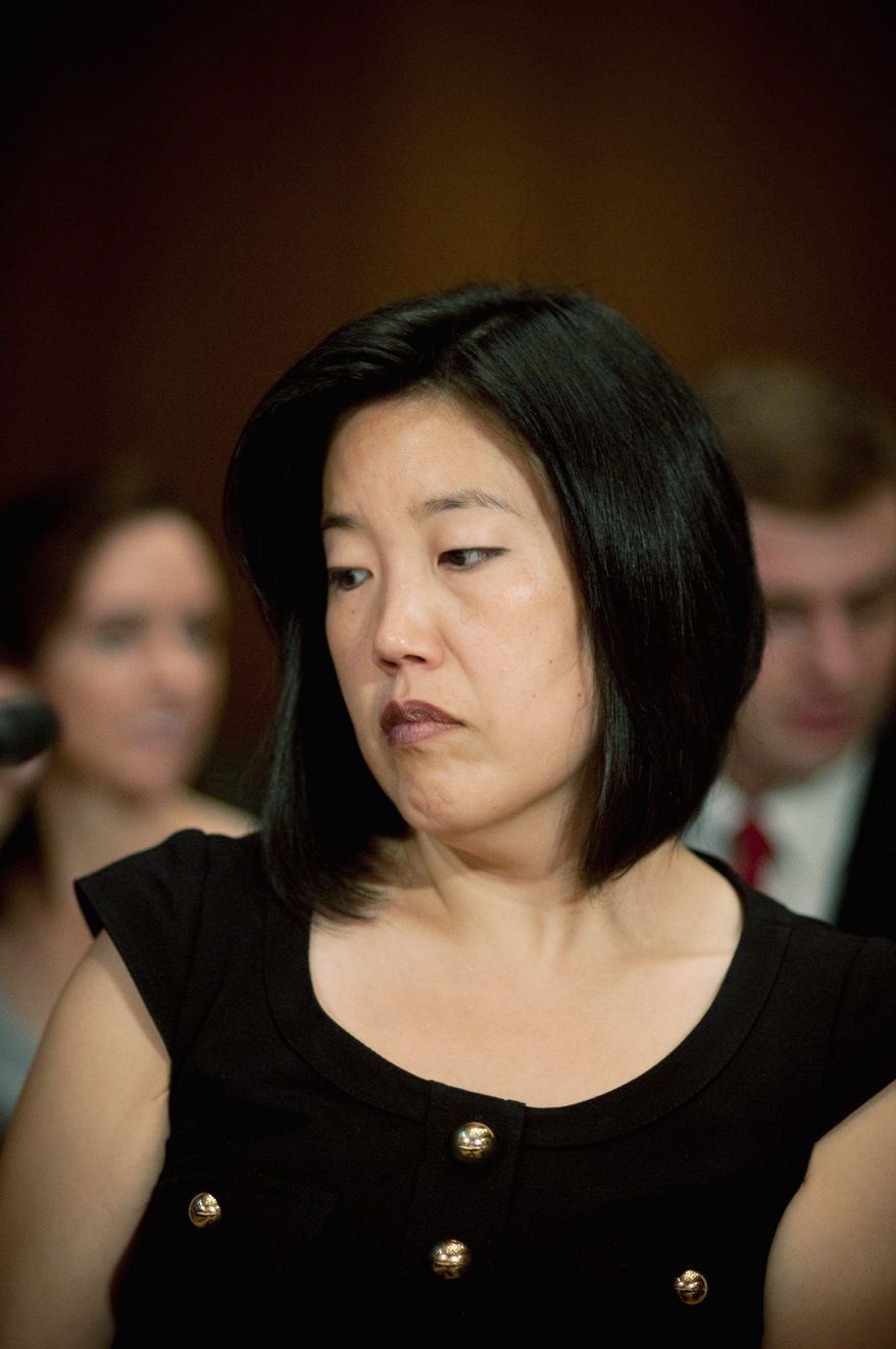 D.C. Public Schools Chancellor Michelle A. Rhee is trying to turn around the culture of the school system itself. (The Washington Times)