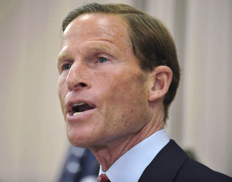 ** FILE ** Sen. Richard Blumenthal (AP Photo/Jessica Hill)