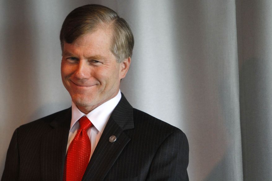 **FILE** Virginia Gov. Robert F. McDonnell (Associated Press)
