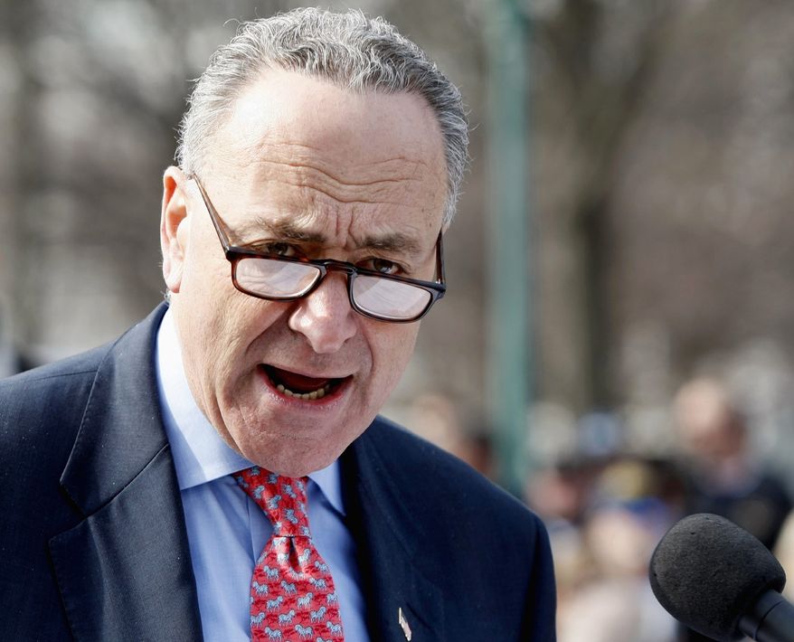 Sen. Charles E. Schumer, New York Democrat (AP Photo/Luis M. Alvarez)