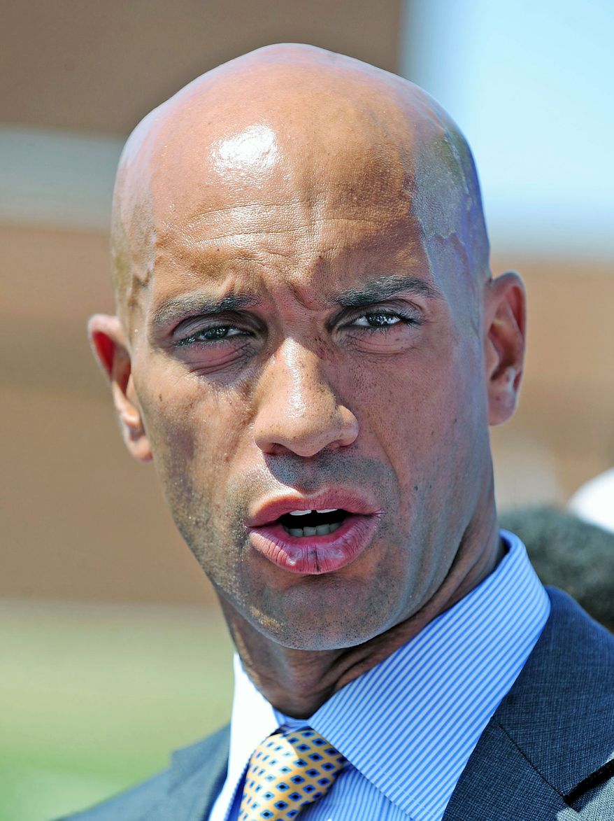 ** FILE ** An officer is under investigation for a possible neglect of Mayor Adrian Fenty's property. Two bikes were stolen from the mayor's residence June 3.
