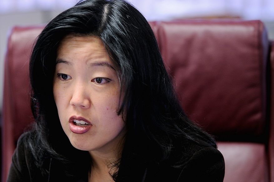 D.C. schools Chancellor Michelle A. Rhee said she has some concerns about the D.C. Healthy Schools Act, among them the fact that some schools do not have cafeterias or kitchens. (The Washington Times)