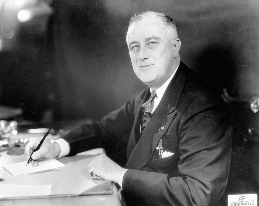This is a photograph of Franklin D. Roosevelt taken on Jan. 19, 1937. (AP Photo)