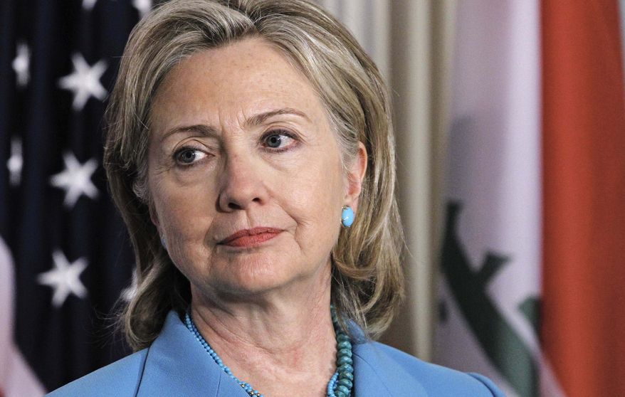 **FILE** Secretary of State Hillary Rodham Clinton (Associated Press)