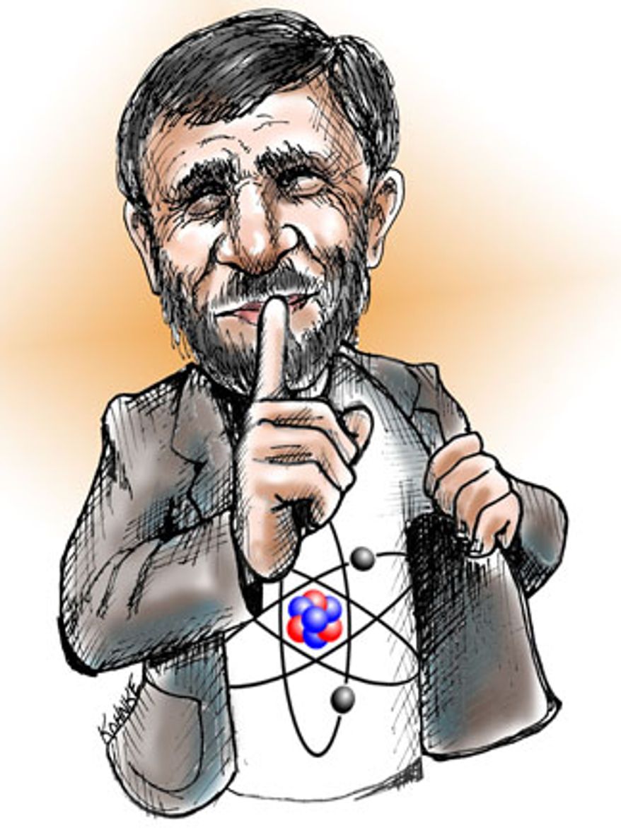 Illustration: Ahmadinejad by Jennifer Kohnke