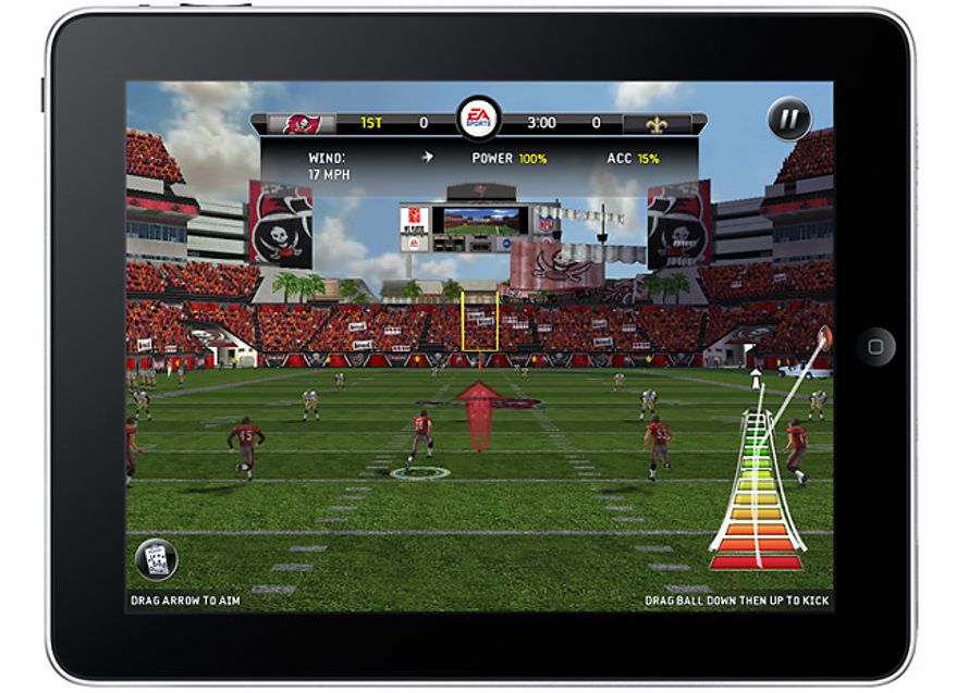 Madden NFL 11 for the iPad from Electronic Arts