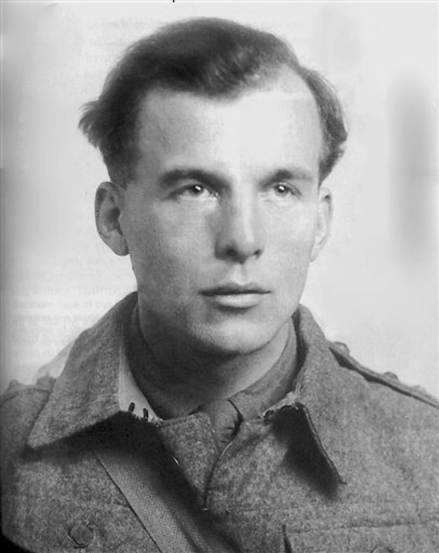 This is an undated image of Micky Burn made available Monday Sept. 13, 2010 by family friend James Dorrian. Burn, a British journalist, novelist and World War II commando who flirted with fascism, embraced communism and helped save the life of Audrey Hepburn, has died at the age of 97. Burn died Sept. 3 at his home near Porthmadog in north Wales after suffering a stroke, his friend James Dorrian said Monday Sept. 13, 2010. (AP Photo/James Dorrian. Ho)