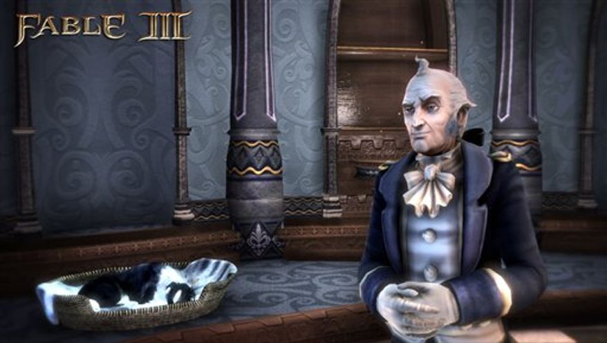 In this video game image released by Lionhead Studios, the character Logan is shown in a scene from "Fable III." (AP Photo/Lionhead Studios) NO SALES