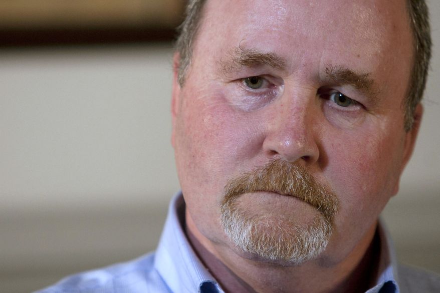 Albert Snyder, 55, talks about his son, Matthew, a Marine who was killed in Iraq, and about the upcoming Supreme Court case that will focus on a lawsuit he filed against Rev. Fred Phelps and the Westboro Baptist Church for protesting his son's funeral Wednesday, Sept. 22, 2010, in York, Pa. The court is set to decide whether members of a fundamentalist church in Kansas who picketed Matthew's funeral with signs bearing anti-gay and anti-Catholic invective have a constitutional right to say what they want. (AP Photo/Ann Foster)