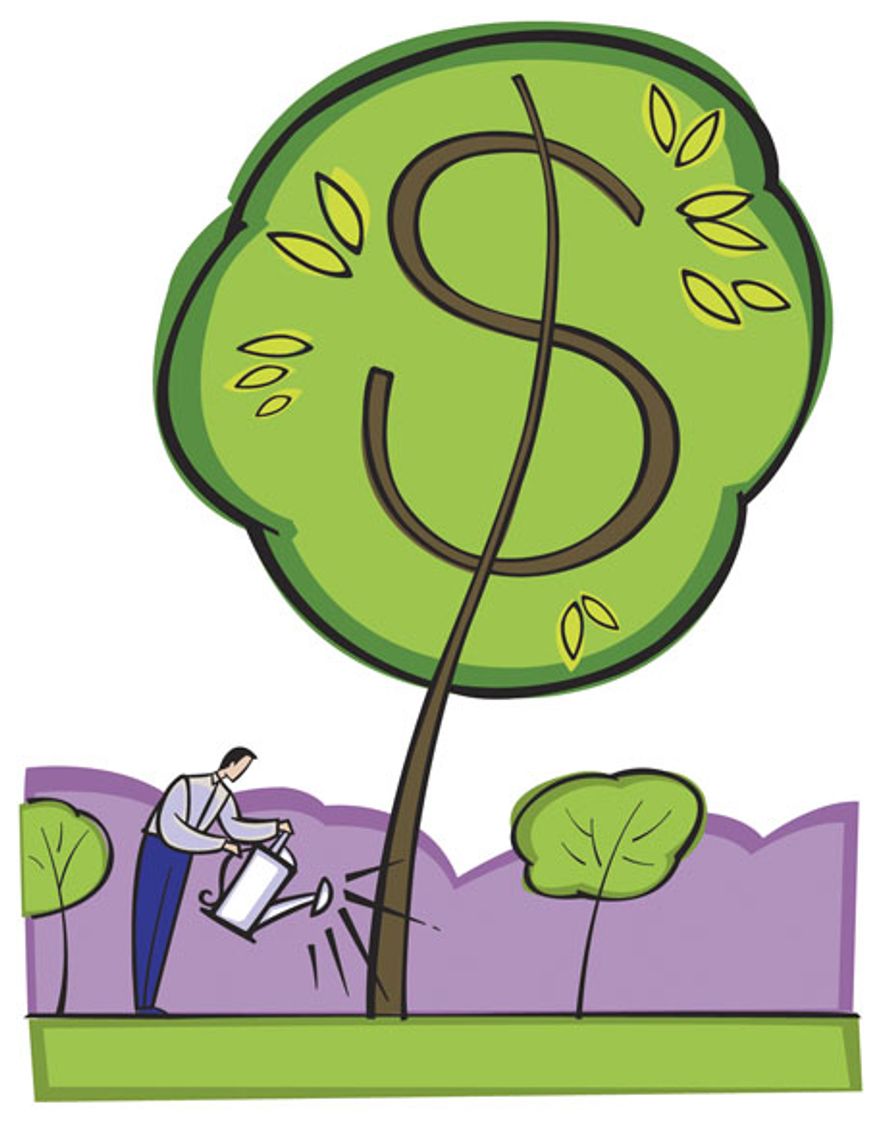 Illustration: Money tree