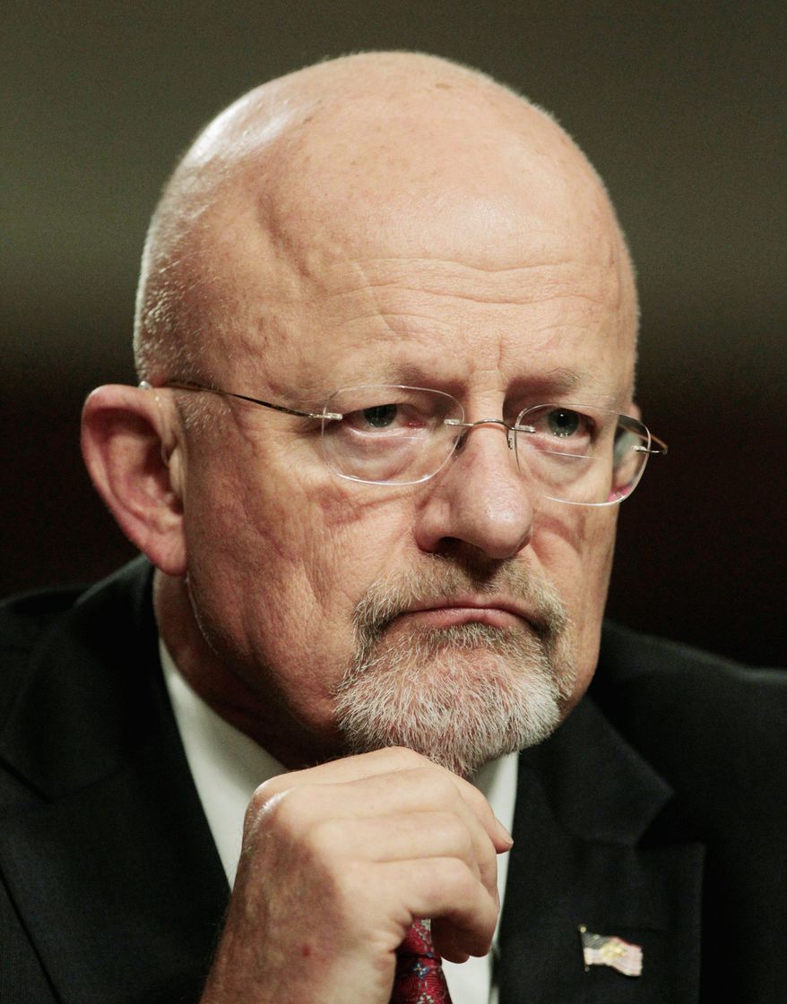 **FILE** Director of National Intelligence James Clapper (Associated Press)