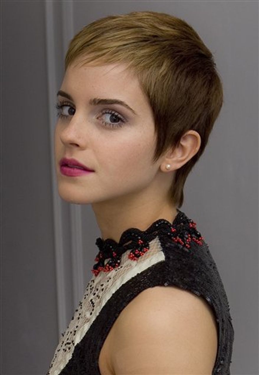 In this Sunday, Feb. 13, 2011 photo, actress Emma Watson arrives for the BAFTA Film Awards 2011, at The Royal Opera House in London. She played a girl who studied hard. But "Harry Potter" actress Emma Watson says she is going to take a break from her working on her degree to focus on her film career. The actress who plays the character of bookworm Hermione Granger said Tuesday, March 8, 2011, that she had found it hard to juggle her blossoming film career with her studies. (AP Photo/Joel Ryan)