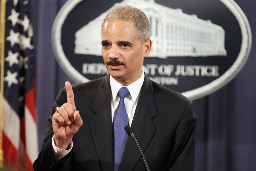 **FILE** Attorney General Eric H. Holder Jr. (Associated Press)