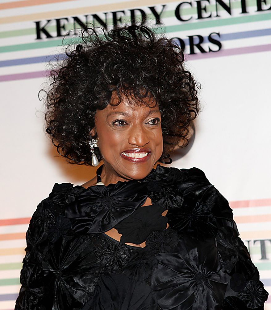 Opera singer Jessye Norman walks the red carpet at the Kennedy Center Honors in Washington on Sunday, Dec. 5, 2010. (AP Photo/Jacquelyn Martin)