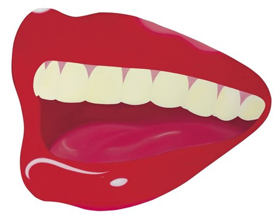 FILE - In this Nov. 5, 2010 file photo, a picture provided by Christie's Images LTD. shows a 1967 oil painting by Tom Wesselmann titled "Mouth #8." The painting was sold by Christies in New York for $1,874,500.00, on Wednesday, Dec. 8, 2010, at an auction of original art from the Playboy Enterprises archive entitled, "The Year of the Rabbit." Nearly all the items in the sale have appeared in Playboy magazine, a cultural icon that helped liberate American sexual mores. (AP Photo/CHRISTIE'S IMAGES LTD., File) NO SALES