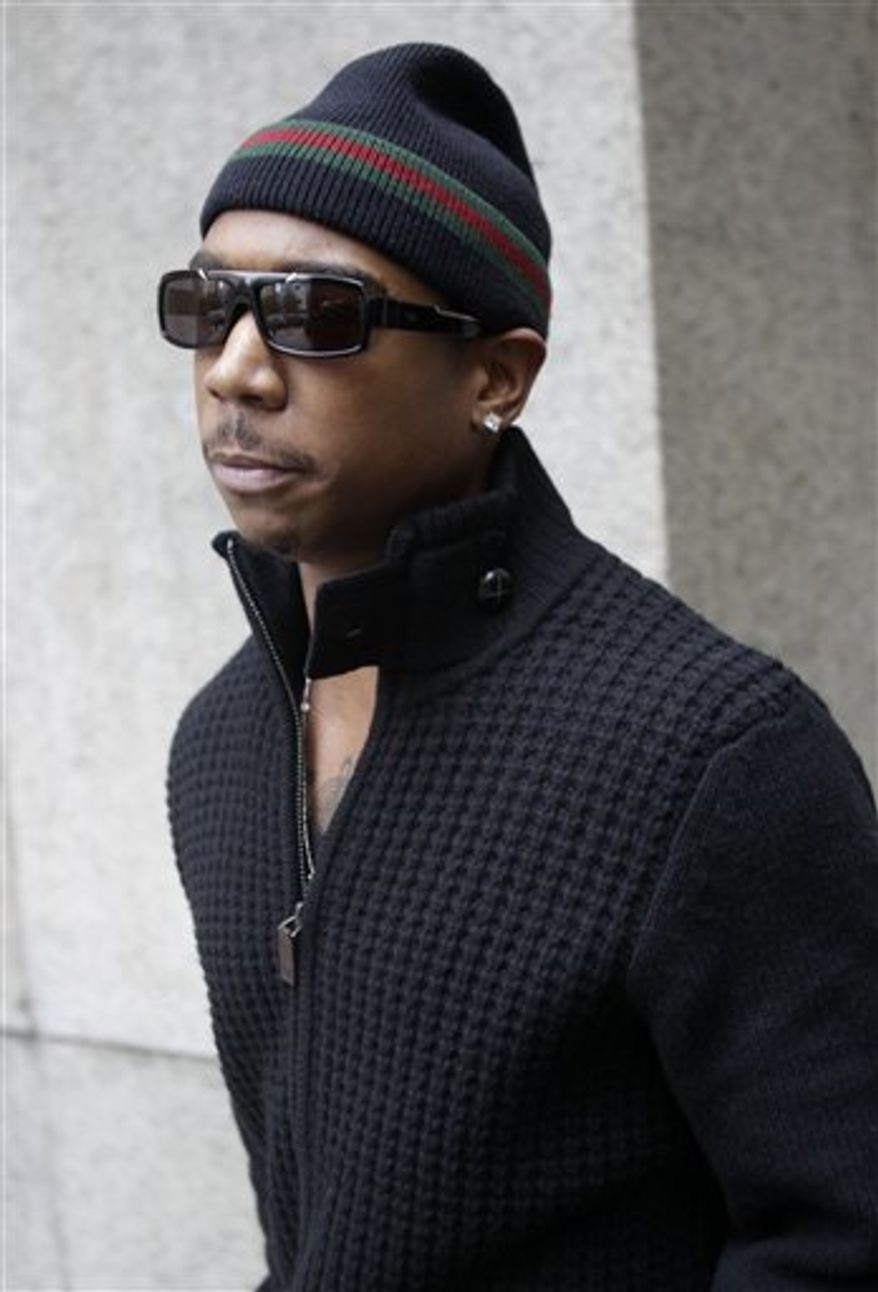 Rapper Ja Rule leaves court in New York, Monday, Dec. 13, 2010. He pleaded guilty to attempted criminal possession of a weapon stemming from a July 2007 stop of his luxury sports car. (AP Photo/Seth Wenig)