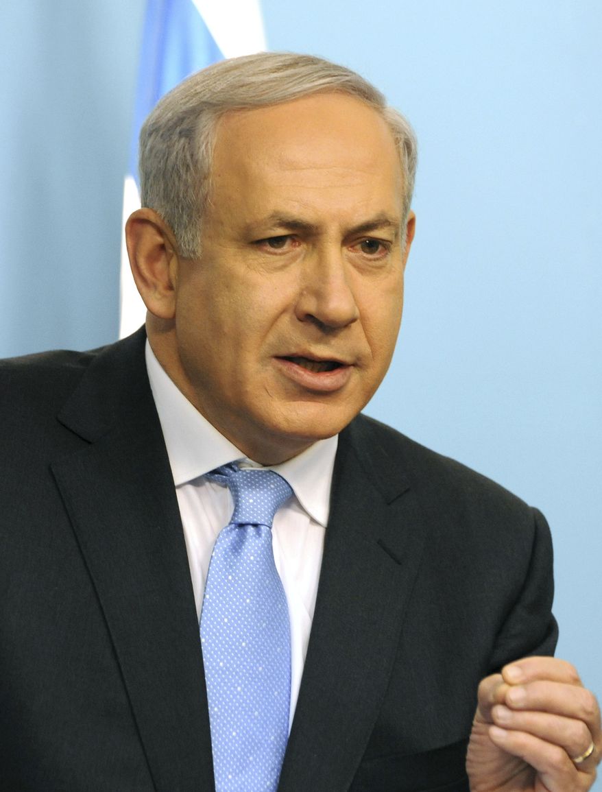 ** FILE ** Israeli Prime Minister Benjamin Netanyahu (AP Photo/Debbie Hill, Pool)