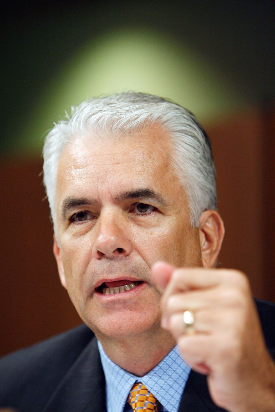 ASSOCIATED PRESS
Sen. John Ensign attempts to mend fences with the voters of Nevada after a scandal involving "the wife of his best friend."