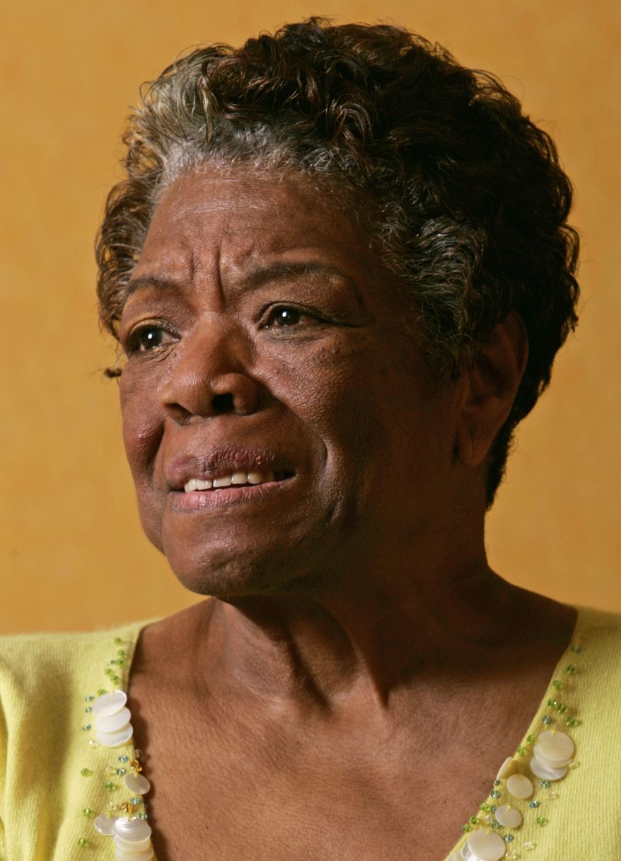 ** FILE ** Maya Angelou (AP Photo/Reed Saxon, File)