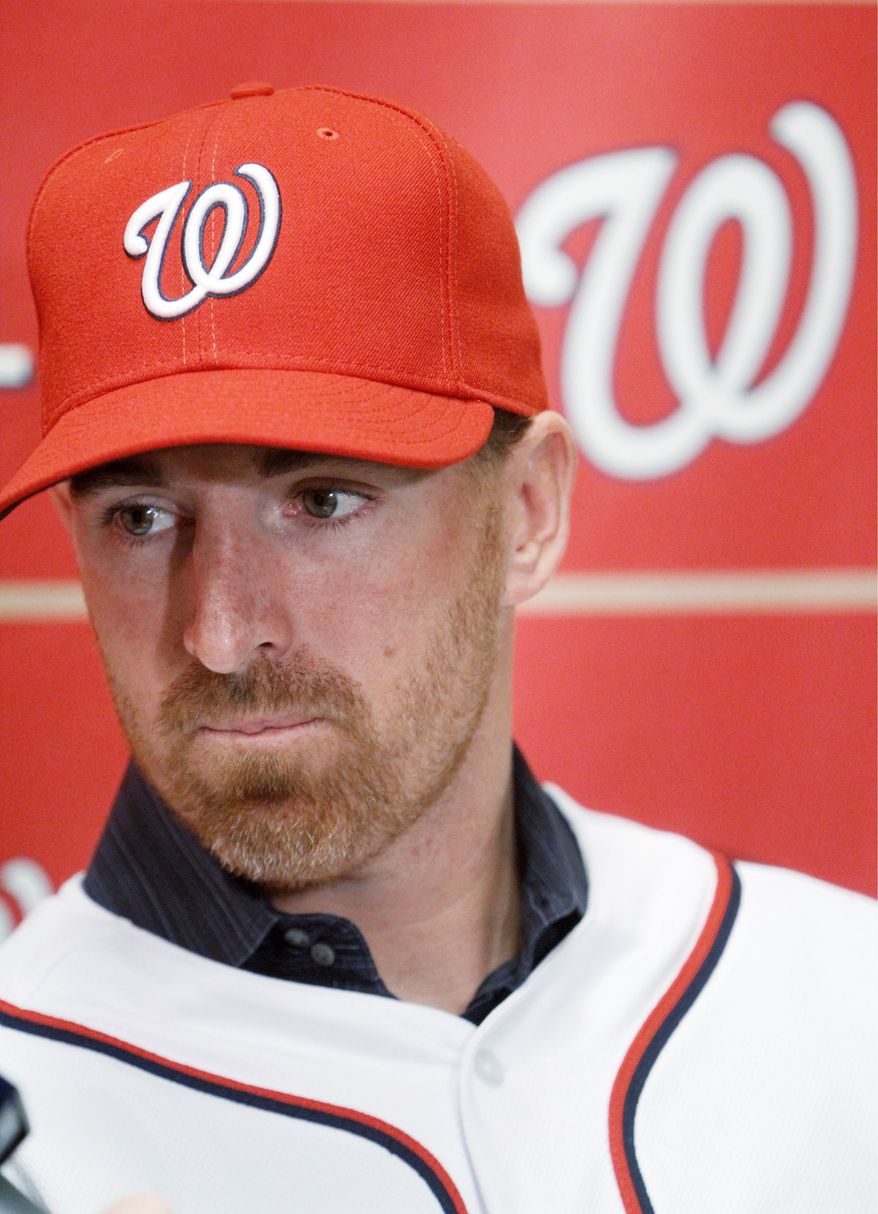 **file photo ** Nationals first baseman Adam LaRoche. (AP Photo/Jacquelyn Martin)