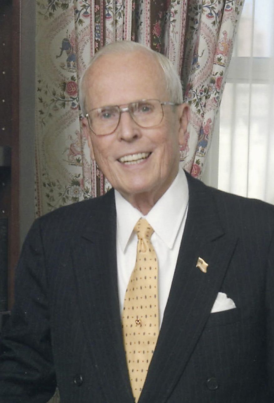 **FILE** William A. Rusher (Associated Press/The Claremont Institute)