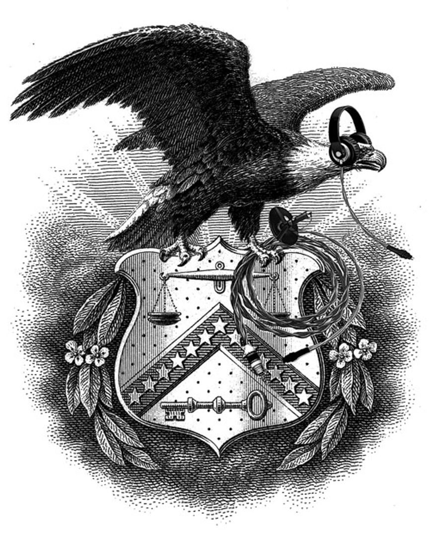 Illustration: Patriot by Alexander Hunter for The Washington Times