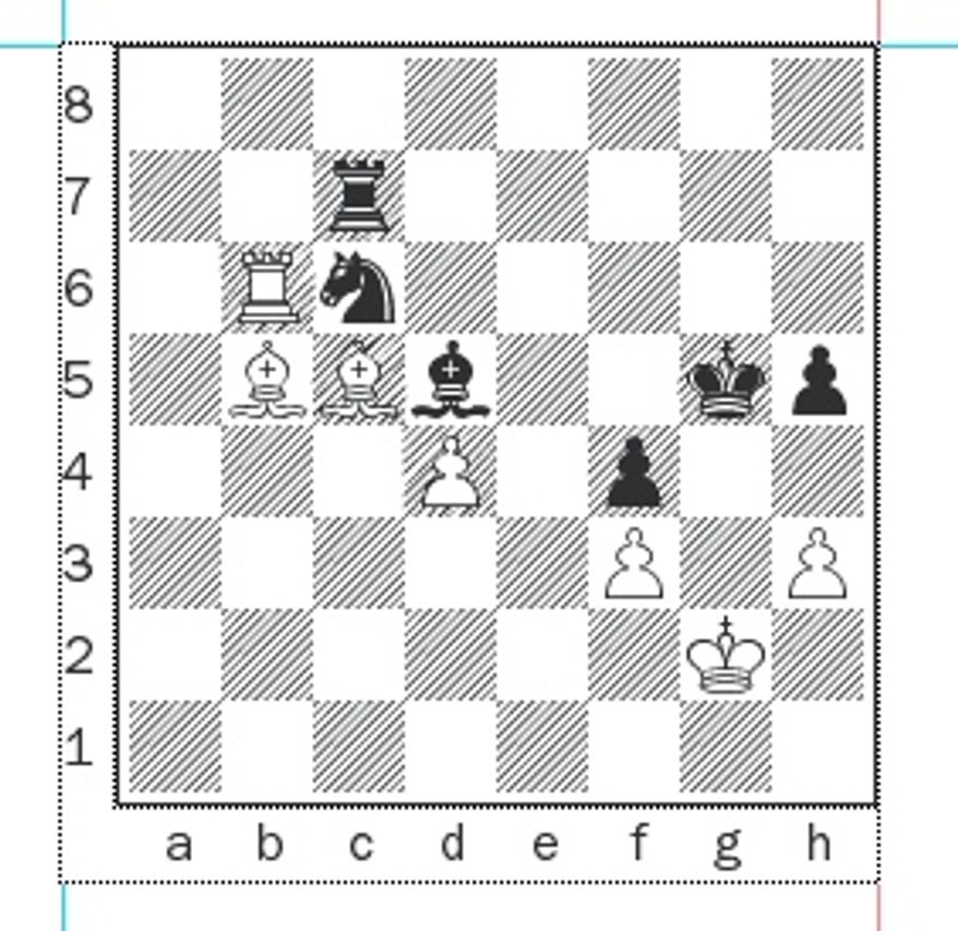 Kamsky-Shankland after 39...Rc7.