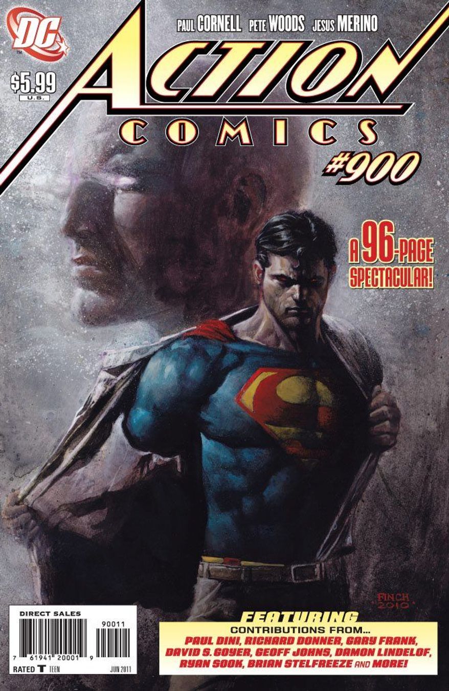 DC COMICS VIA ASSOCIATED PRESS
In the latest of issue of Action Comics, Superman renounces his U.S. citizenship because of concern that his actions are seen as instruments of U.S. foreign policy.