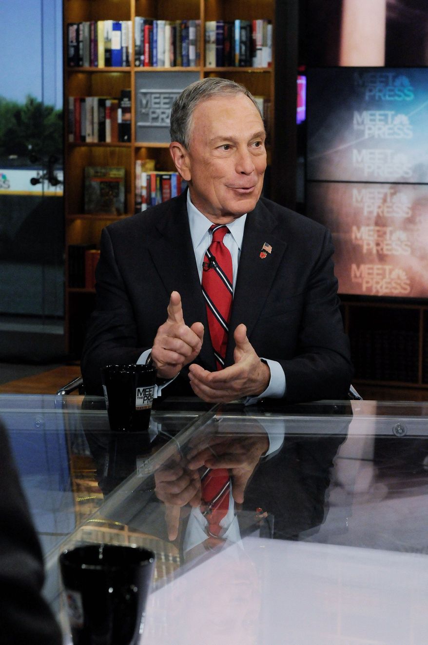 NBC VIA ASSOCIATED PRESS
New York City Mayor Michael R. Bloomberg suggested Sunday that illegal immigrants could earn citizenship by working in Detroit.