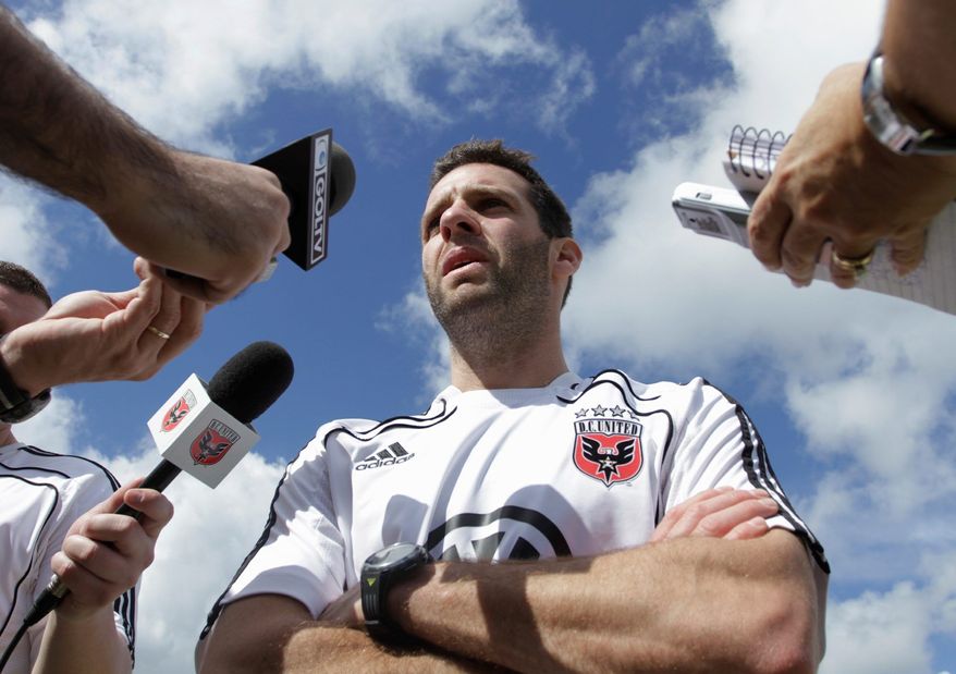 ** FILE ** D.C. United coach Ben Olsen (AP)