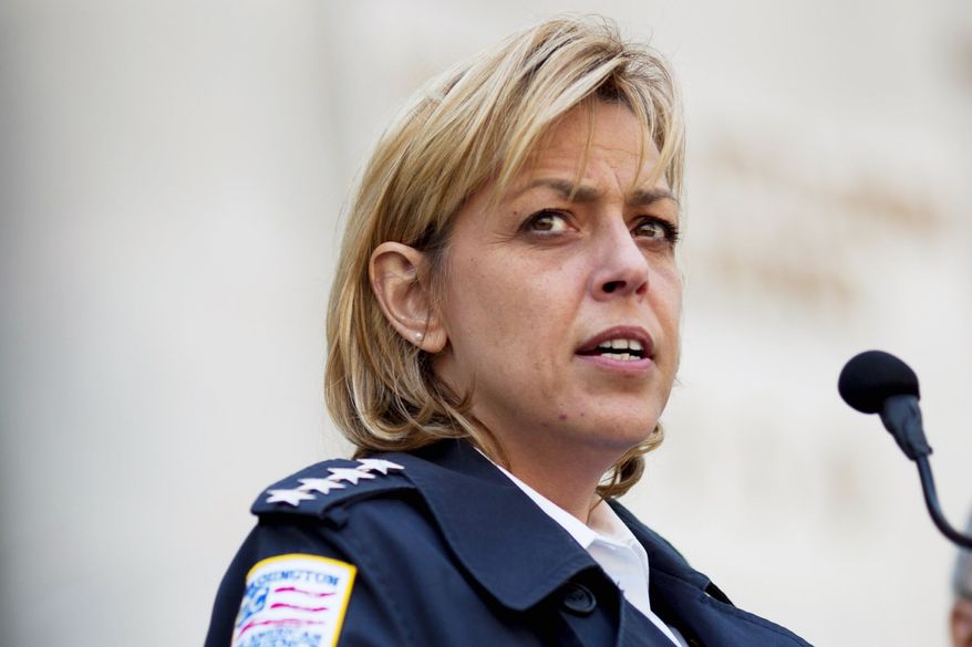 Metropolitan Police Chief Cathy L. Lanier (Drew Angerer/The Washington Times)