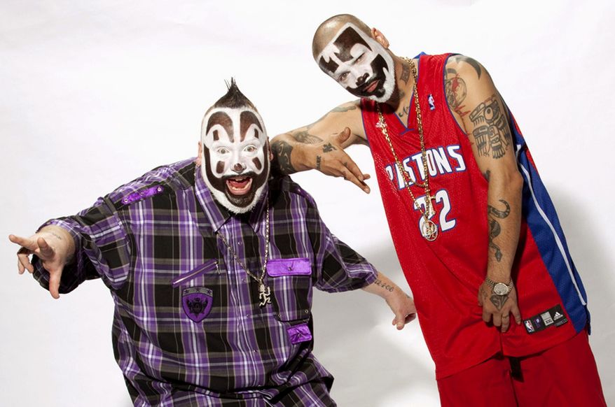 Insane Clown Posse, Violent J and Shaggy 2 Dope, have a moral vision that might surprise casual followers of the group's frequent controversies. (Associated Press)