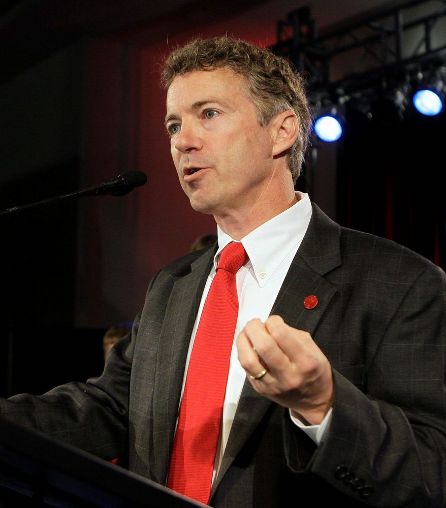 ** FILE ** Sen. Rand Paul, Kentucky Republican (Associated Press)