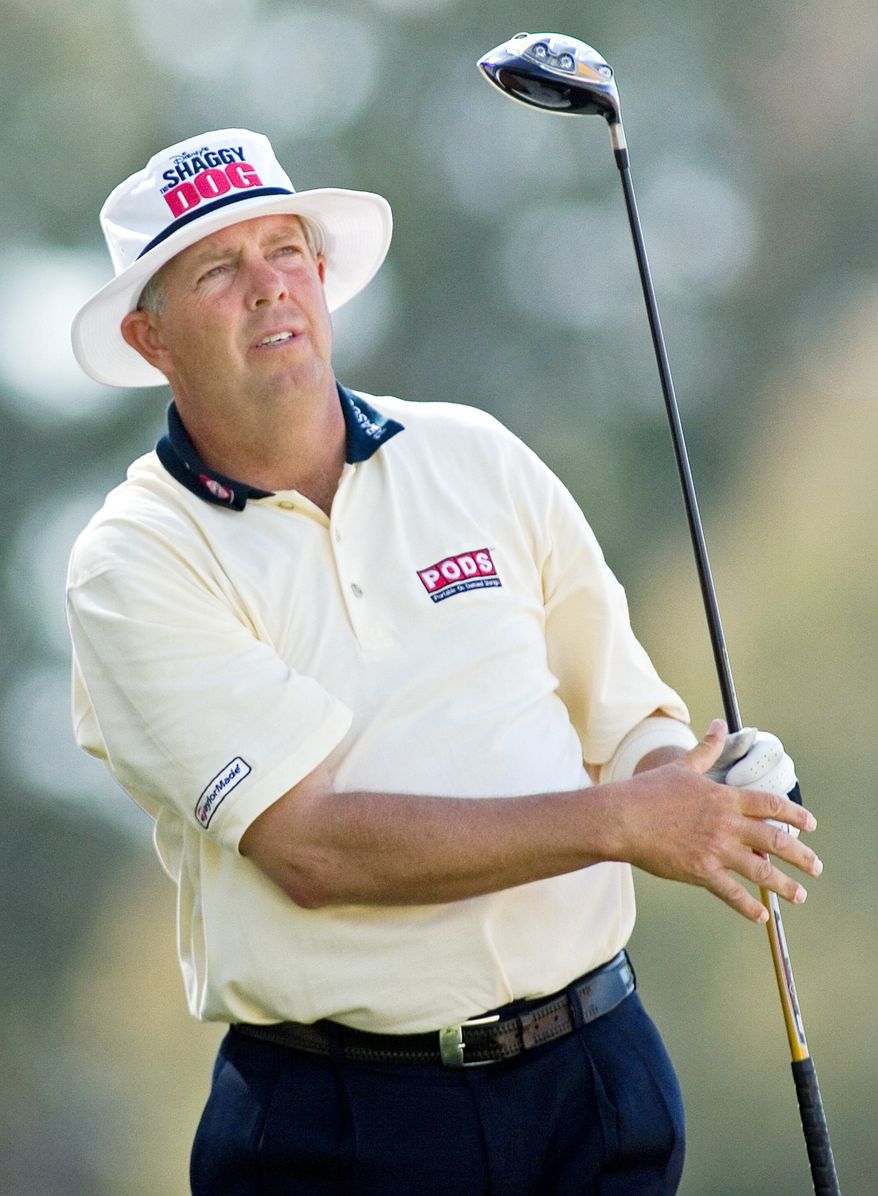Kirk Triplett finished in a tie for 30th in the Melwood Prince George's County Open last year. (AP Photo/Wily Low)