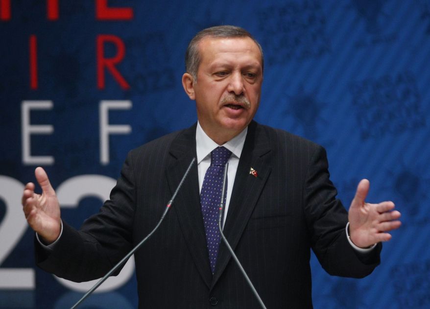 Turkish Prime Minister Recep Tayyip Erdogan (AP Photo)