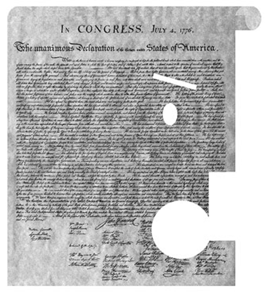 Illustration: Declaration of Independence