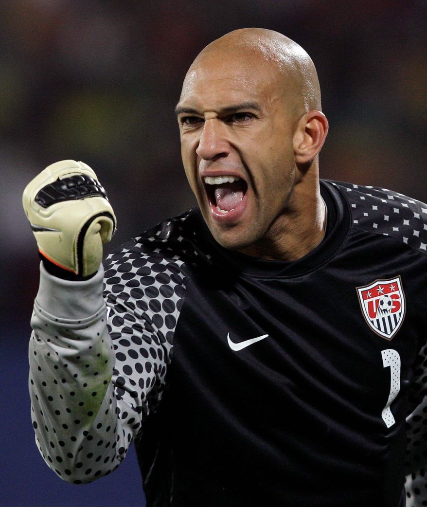 Tim Howard has amassed 65 caps for the United States. (AP Photos)