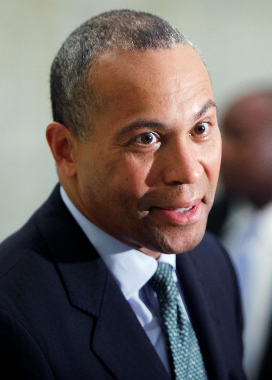 ** FILE ** Massachusetts Gov. Deval Patrick (Associated Press)