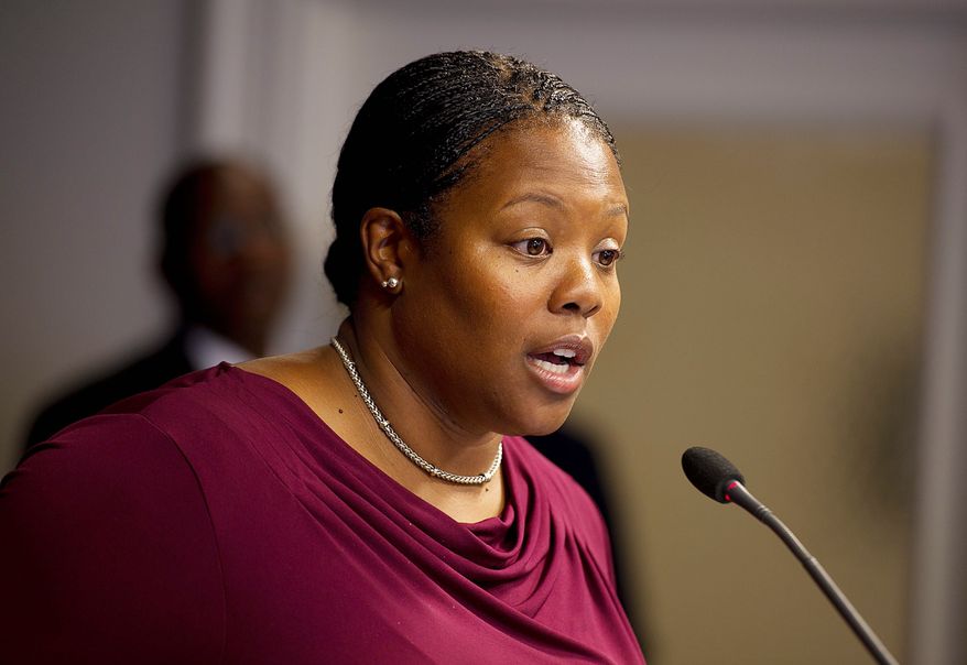 ** FILE ** D.C. Public Schools Chancellor Kaya Henderson (Barbara L. Salisbury/The Washington Times)